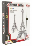 Teddies Stavebnica kovová Eiffelova veža 225ks - cena, porovnanie