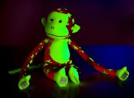 Teddies Opica svietiaca v tme 45x14cm