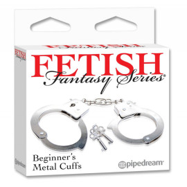 Fetish Fantasy Beginner's Metal Cuffs