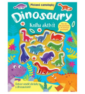 Dinosaury kniha aktivít - Plstené samolepky - cena, porovnanie