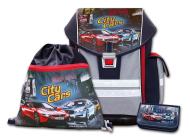 Emipo Školský taškový set ERGO ONE City Cars 3-dielny - cena, porovnanie