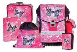Emipo Školský taškový set ERGO ONE Butterfly 5-dielny