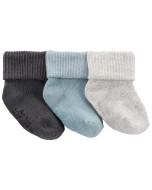 Carters Ponožky Cuff Blue 3ks - cena, porovnanie
