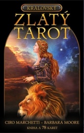 Královský Zlatý tarot - Kniha a 78 karet