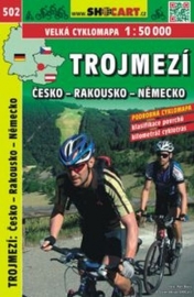 Shocart mapa cyklo-turistická Trojmezí SK-AD