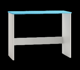 Domidrevo Písací stolík: Biela - modrá