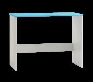Domidrevo Písací stolík: Biela - modrá - cena, porovnanie