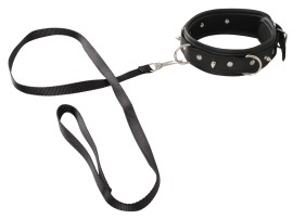 Vegan Fetish Collar and Leash