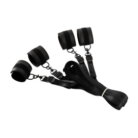 Vegan Fetish Bed Restraint Set