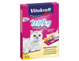 Vitakraft Milky Melody mliečny krém so syrom pre mačky 70g
