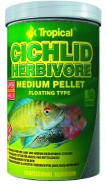 Tropical Cichlid Herbivore M Pellet 500ml
