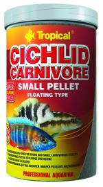 Tropical Cichlid Carnivore S Pellet 250ml
