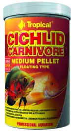 Tropical Cichlid Carnivore M Pellet 500ml
