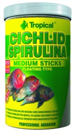 Tropical Cichlid Spirulina Medium Sticks 250ml