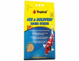 Tropical Koi-Goldfish Basic sticks 20L
