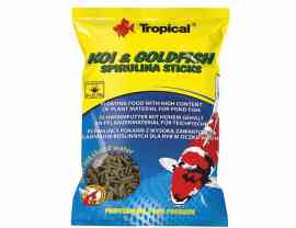 Tropical Koi & goldfish spirulina sticks 1L