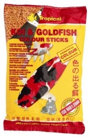 Tropical Koi & goldfish colour sticks 1L