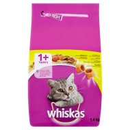 Whiskas Adult granule s kuracím 1,4kg - cena, porovnanie