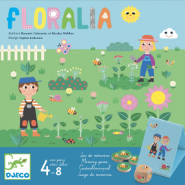 Djeco Floralia: pamäťová spoločenská stolová hra
