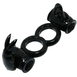 Baile Sweet Ring Double Ring With Double Rabbit