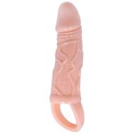 Baile Silicone Penis Sleeve With Ball Straps - cena, porovnanie