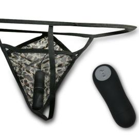 Baile Wild Butterfly Vibrating Thong With Remote Control