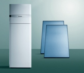 Vaillant Solárna zostava s kondenzačným kotlom VSC D 206 / 4-5 190 auroCOMPACT