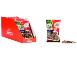 Beeztees DeliSnacks - farebné kostičky 150g