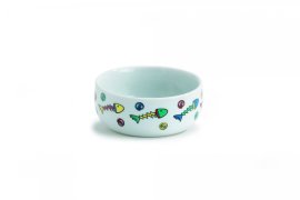 Beeztees Miska s dekoráciou porcelánová 11cm