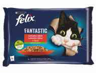 Felix Fantastic Lahodný výber so zeleninou v želé, kura a hovädzie 4x85g - cena, porovnanie