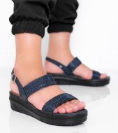 Gemre Navy blue Sweet Rasp sandále na platforme - cena, porovnanie