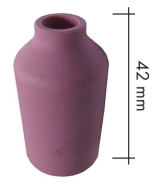 Abicor Binzel Keramická hubica č. 12 19,5 mm x 42 mm SR 17/18/26 - cena, porovnanie