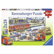 Ravensburger 091911 Vlaková stanica 2x24 - cena, porovnanie