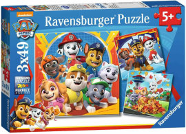 Ravensburger 050482 Labková patrola - Šantenie v lístí 3x49