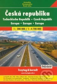 Česká republika 1:200 000 / 1:4 700 000