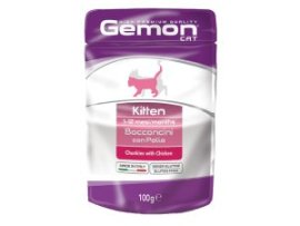 Gemon Cat HP Kitten kapsička kuracia 100g