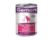 Gemon Dog HP Medium kúsky hovädzie s pečeňou 415g - cena, porovnanie