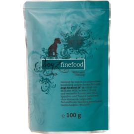 Dogz Finefood No.12 - so zverinou a sledím mäsom 100g