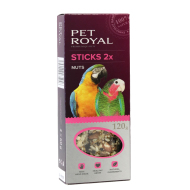 Pet Royal Stick Veľký papagáj orech-kokos 2ks - cena, porovnanie