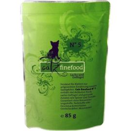 Catz Finefood No.5 - s lososom a hydinovým mäsom 85g