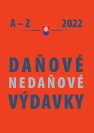 Daňové a nedaňové výdavky 2022 - cena, porovnanie