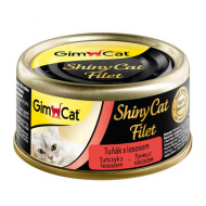 Gimpet ShinyCat filet tuniak s lososom 70g - cena, porovnanie