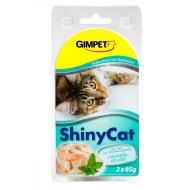 Gimpet ShinyCat konzerva krevety + kuracie 8x 2x70g - cena, porovnanie