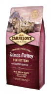 Carnilove Salmon & Turkey for Kittens Healthy Growth 6kg