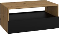Fronti Konferenčné stolík REBEL Dub artisan + čierny mat - cena, porovnanie