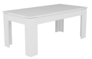 Fronti Rozkladací stôl BELLA 180 Biely - cena, porovnanie