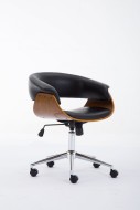 Fronti Kancelárska stolička CORAL Orech + čierna - cena, porovnanie
