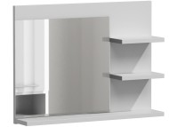 Fronti Zrkadlo LUMO L3 Biele - cena, porovnanie
