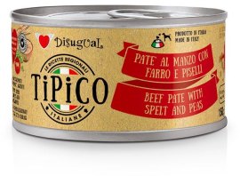 Disugual Tipico Dog Beef, spelta and Peas 150g