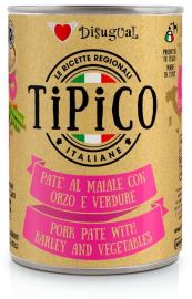 Disugual Tipico Dog Pork, Barley and Vegetables 400g